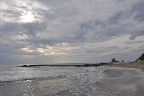 Fim de tarde em Praia Madero, em San Juan del Sur, na Nicarágua